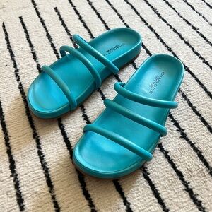 Charlotte Stone Strappy Slides